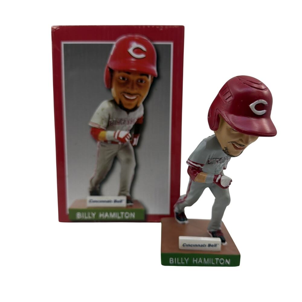 Billy Hamilton Cincinnati Reds Bobblehead 2015 Cincinnati Bell SGA NIB